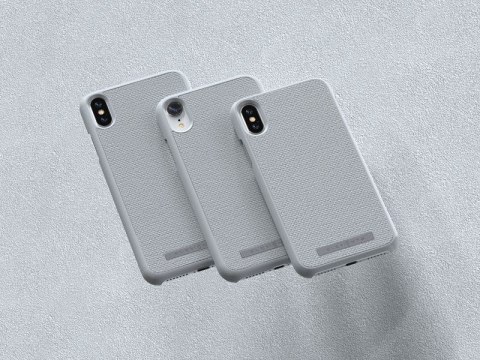 Nordic Elements Original Idun - Materiałowe etui iPhone Xs Max (Light Grey) Nordic Elements Original Idun - Materiałowe etui iPhone Xs Max (Light Grey)