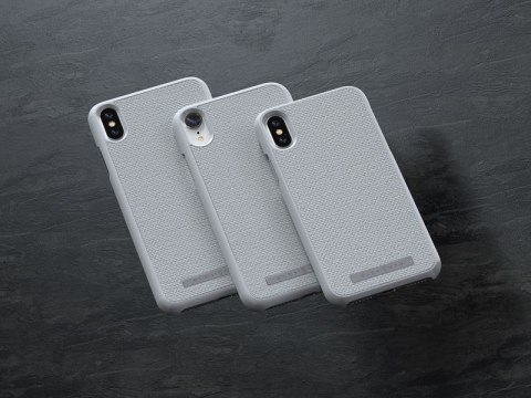 Nordic Elements Original Idun - Materiałowe etui iPhone Xs Max (Light Grey) Nordic Elements Original Idun - Materiałowe etui iPhone Xs Max (Light Grey)