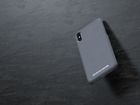 Nordic Elements Original Idun - Materiałowe etui iPhone Xs Max (Mid Grey) Nordic Elements Original Idun - Materiałowe etui iPhone Xs Max (Mid Grey)