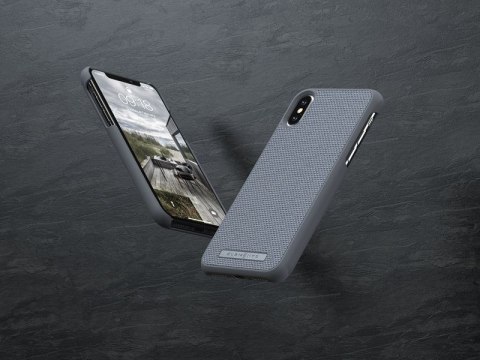 Nordic Elements Original Idun - Materiałowe etui iPhone Xs Max (Mid Grey) Nordic Elements Original Idun - Materiałowe etui iPhone Xs Max (Mid Grey)