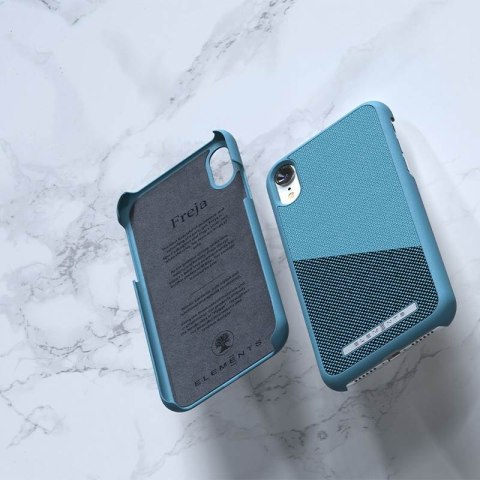 Nordic Elements Saeson Freja - Materiałowe etui iPhone XR (Petrol) Nordic Elements Saeson Freja - Materiałowe etui iPhone XR (Petrol)