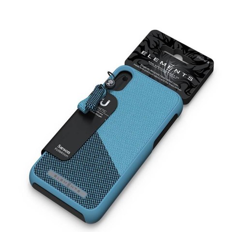 Nordic Elements Saeson Freja - Materiałowe etui iPhone Xs Max (Petrol) Nordic Elements Saeson Freja - Materiałowe etui iPhone Xs Max (Petrol)