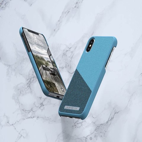 Nordic Elements Saeson Freja - Materiałowe etui iPhone Xs Max (Petrol) Nordic Elements Saeson Freja - Materiałowe etui iPhone Xs Max (Petrol)