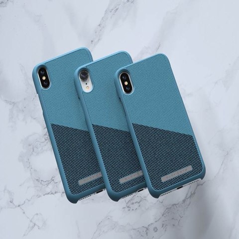 Nordic Elements Saeson Freja - Materiałowe etui iPhone Xs Max (Petrol) Nordic Elements Saeson Freja - Materiałowe etui iPhone Xs Max (Petrol)