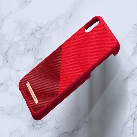 Nordic Elements Saeson Freja - Materiałowe etui iPhone Xs Max (Red) Nordic Elements Saeson Freja - Materiałowe etui iPhone Xs Max (Red)