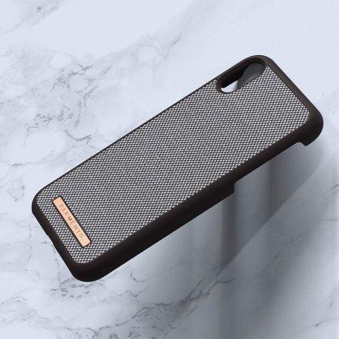 Nordic Elements Saeson Idun - Materiałowe etui iPhone XR (Dark Brown Pattern 1) Nordic Elements Saeson Idun - Materiałowe etui iPhone XR (Dark Brown Pattern 1)