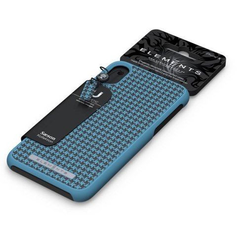 Nordic Elements Saeson Idun - Materiałowe etui iPhone XR (Petrol) Nordic Elements Saeson Idun - Materiałowe etui iPhone XR (Petrol)