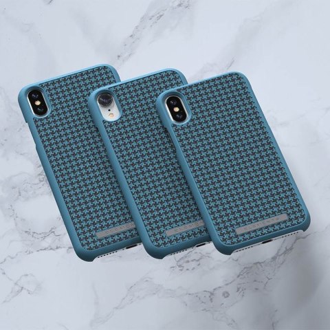 Nordic Elements Saeson Idun - Materiałowe etui iPhone XR (Petrol) Nordic Elements Saeson Idun - Materiałowe etui iPhone XR (Petrol)