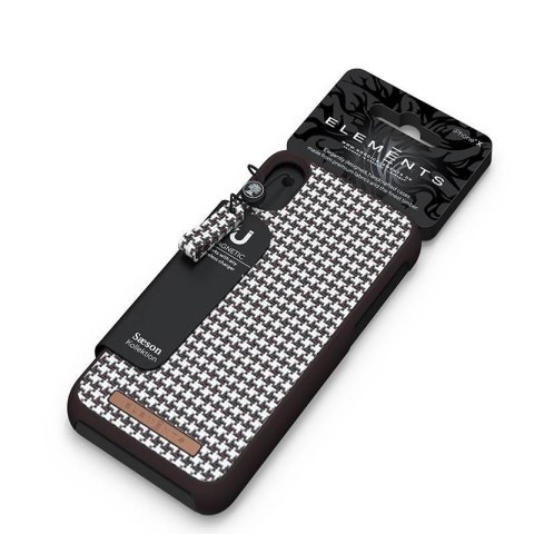 Nordic Elements Saeson Idun - Materiałowe etui iPhone Xs Max (Dark Brown) Nordic Elements Saeson Idun - Materiałowe etui iPhone Xs Max (Dark Brown)
