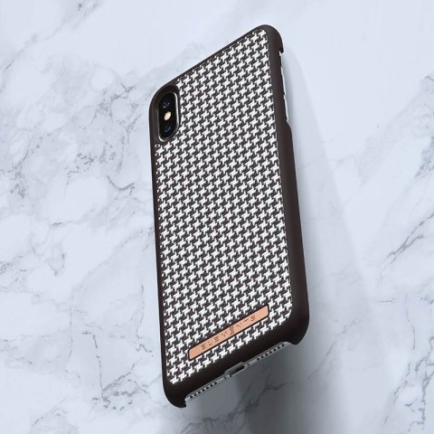 Nordic Elements Saeson Idun - Materiałowe etui iPhone Xs Max (Dark Brown) Nordic Elements Saeson Idun - Materiałowe etui iPhone Xs Max (Dark Brown)