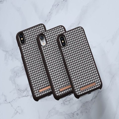 Nordic Elements Saeson Idun - Materiałowe etui iPhone Xs Max (Dark Brown) Nordic Elements Saeson Idun - Materiałowe etui iPhone Xs Max (Dark Brown)