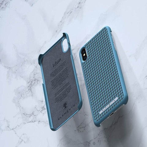 Nordic Elements Saeson Idun - Materiałowe etui iPhone Xs Max (Petrol) Nordic Elements Saeson Idun - Materiałowe etui iPhone Xs Max (Petrol)
