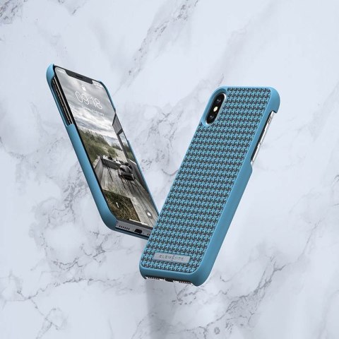 Nordic Elements Saeson Idun - Materiałowe etui iPhone Xs Max (Petrol) Nordic Elements Saeson Idun - Materiałowe etui iPhone Xs Max (Petrol)