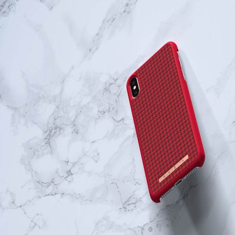 Nordic Elements Saeson Idun - Materiałowe etui iPhone Xs Max (Red) Nordic Elements Saeson Idun - Materiałowe etui iPhone Xs Max (Red)
