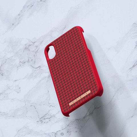 Nordic Elements Saeson Idun - Materiałowe etui iPhone Xs / X (Red) Nordic Elements Saeson Idun - Materiałowe etui iPhone Xs / X (Red)