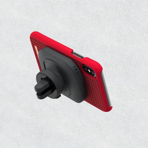 Nordic Elements Saeson Idun - Materiałowe etui iPhone Xs / X (Red) Nordic Elements Saeson Idun - Materiałowe etui iPhone Xs / X (Red)