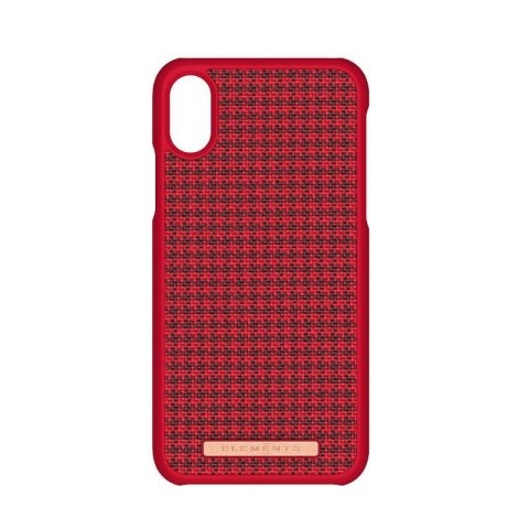 Nordic Elements Saeson Idun - Materiałowe etui iPhone Xs / X (Red) Nordic Elements Saeson Idun - Materiałowe etui iPhone Xs / X (Red)