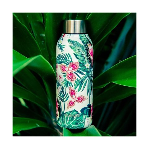Quokka Solid - Butelka termiczna ze stali nierdzewnej 510 ml (Flora Jungle) Quokka Solid - Butelka termiczna ze stali nierdzewnej 510 ml (Flora Jungle)