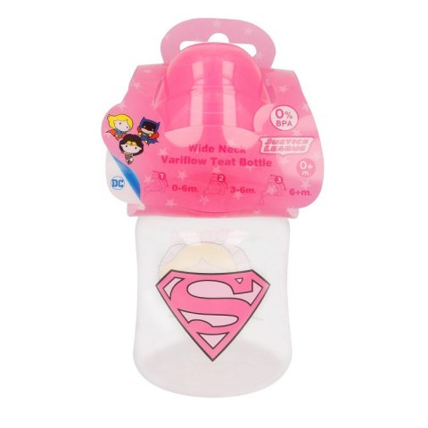 Superman - Butelka ze smoczkiem 150 ml (Supergirl) Superman - Butelka ze smoczkiem 150 ml (Supergirl)