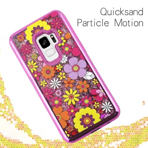 Zizo Liquid Glitter Star Case - Etui Samsung Galaxy S9 (Multiflowers) Zizo Liquid Glitter Star Case - Etui Samsung Galaxy S9 (Multiflowers)