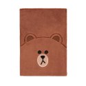 BT21 - Pluszowy Notes / Notatnik A5 Miś BROWN