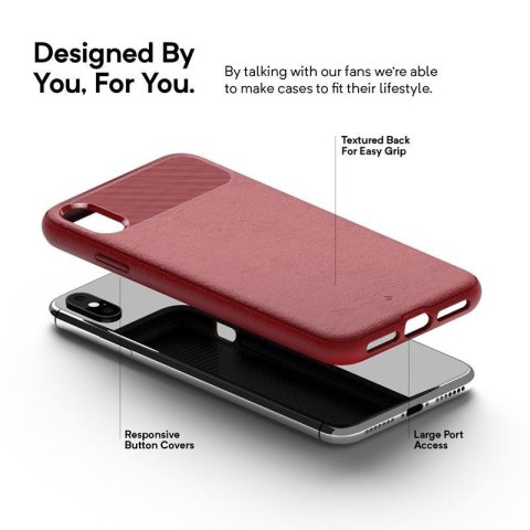 Caseology Vault Case - Etui iPhone Xs Max (Red) Caseology Vault Case - Etui iPhone Xs Max (Red)