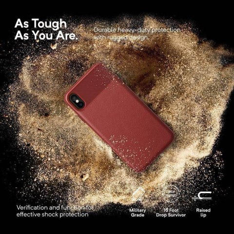 Caseology Vault Case - Etui iPhone Xs Max (Red) Caseology Vault Case - Etui iPhone Xs Max (Red)