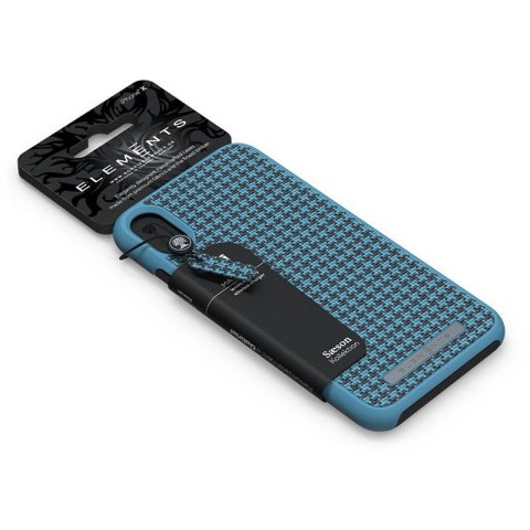 Nordic Elements Saeson Idun - Materiałowe etui iPhone Xs / X (Petrol) Nordic Elements Saeson Idun - Materiałowe etui iPhone Xs / X (Petrol)
