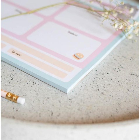 Pusheen - Planner tygodniowy z kolekcji Foodie 54 strony A4 Pusheen - Planner tygodniowy z kolekcji Foodie 54 strony A4