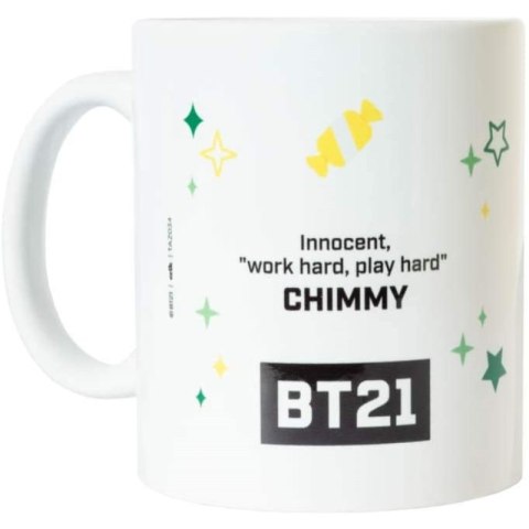 Line Friends BT21 - Kubek ceramiczny 300ml CHIMMY Line Friends BT21 - Kubek ceramiczny 300ml CHIMMY