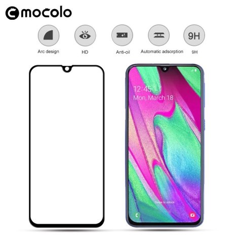 Mocolo 3D 9H Full Glue - Szkło ochronne na cały ekran Samsung Galaxy A40 (Black) Mocolo 3D 9H Full Glue - Szkło ochronne na cały ekran Samsung Galaxy A40 (Black)