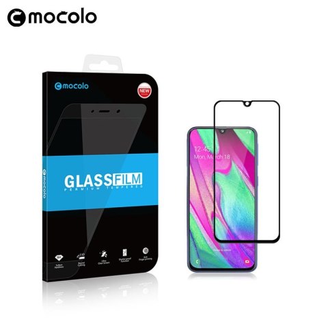 Mocolo 3D 9H Full Glue - Szkło ochronne na cały ekran Samsung Galaxy A40 (Black) Mocolo 3D 9H Full Glue - Szkło ochronne na cały ekran Samsung Galaxy A40 (Black)