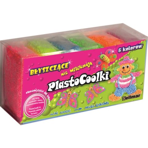 PlastoCoolki błyszczące 6 szt PlastoCoolki błyszczące 6 szt