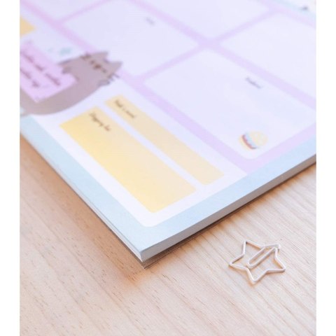 Pusheen - Planner tygodniowy z kolekcji Foodie 54 strony A3 Pusheen - Planner tygodniowy z kolekcji Foodie 54 strony A3