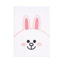 BT21 - Pluszowy Notes / Notatnik A5 Króliczek CONY