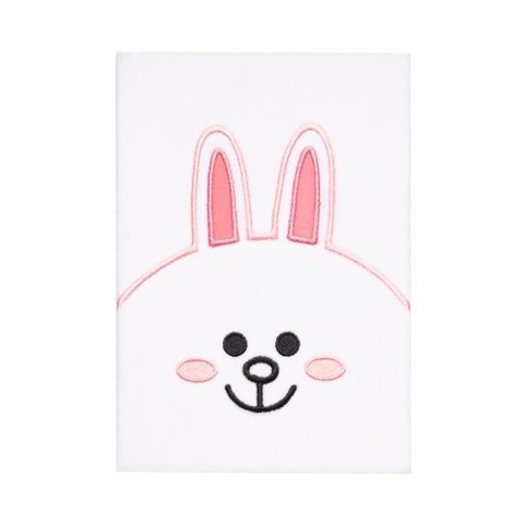 BT21 - Pluszowy Notes / Notatnik A5 Króliczek CONY BT21 - Pluszowy Notes / Notatnik A5 Króliczek CONY