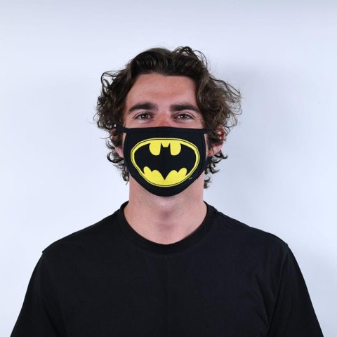 Batman - Maseczka ochronna 2 sztuki, 3 warstwy filtrujące Batman - Maseczka ochronna 2 sztuki, 3 warstwy filtrujące