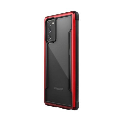 X-Doria Raptic Shield - Etui aluminiowe Samsung Galaxy Note 20 (Drop test 3m) (Red) X-Doria Raptic Shield - Etui aluminiowe Samsung Galaxy Note 20 (Drop test 3m) (Red)
