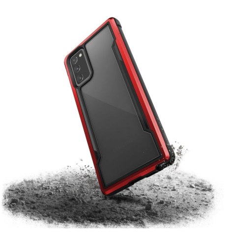 X-Doria Raptic Shield - Etui aluminiowe Samsung Galaxy Note 20 (Drop test 3m) (Red) X-Doria Raptic Shield - Etui aluminiowe Samsung Galaxy Note 20 (Drop test 3m) (Red)