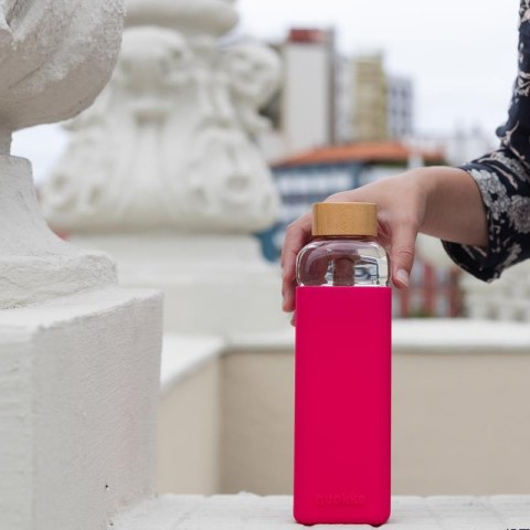 Quokka Storm - Butelka na wodę ze szkła 700 ml (Maroon) Quokka Storm - Butelka na wodę ze szkła 700 ml (Maroon)