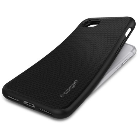 Spigen Liquid Air - Etui do iPhone SE 2022 / SE 2020 / 8 / 7 (Czarny) Spigen Liquid Air - Etui do iPhone SE 2022 / SE 2020 / 8 / 7 (Czarny)
