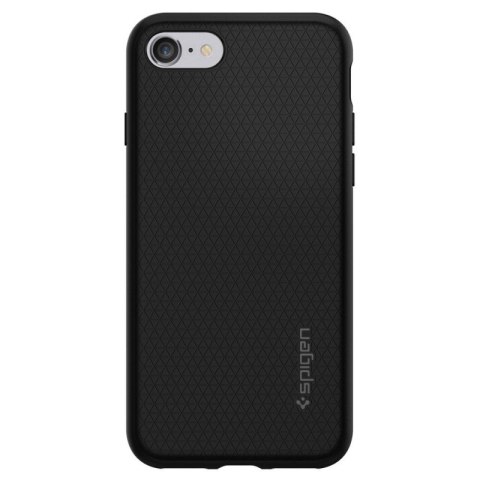 Spigen Liquid Air - Etui do iPhone SE 2022 / SE 2020 / 8 / 7 (Czarny) Spigen Liquid Air - Etui do iPhone SE 2022 / SE 2020 / 8 / 7 (Czarny)