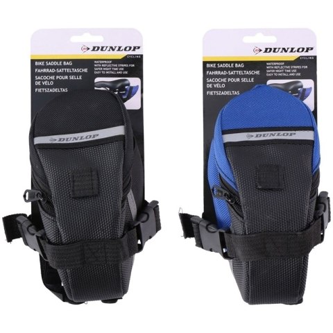 Dunlop - Torba / sakwa rowerowa pod siodełko (Niebieski) Dunlop - Torba / sakwa rowerowa pod siodełko (Niebieski)