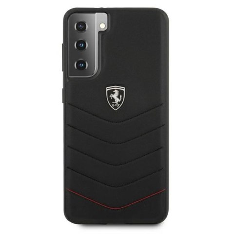 Ferrari Off Track Quilted - Etui Samsung Galaxy S21 (black) Ferrari Off Track Quilted - Etui Samsung Galaxy S21 (black)