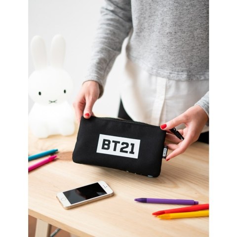 Line Friends BT21 - Piórnik / kosmetyczka z przegródkami Line Friends BT21 - Piórnik / kosmetyczka z przegródkami