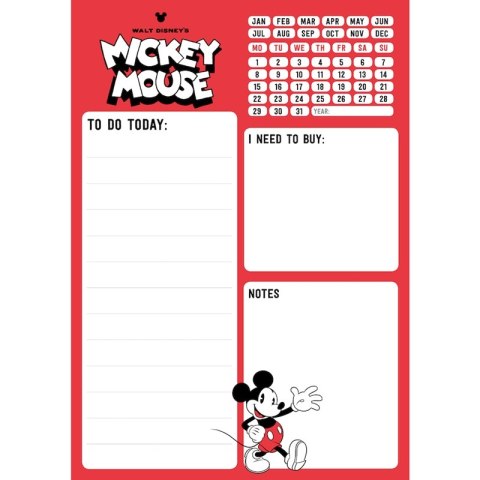 Mickey Mouse - Planner 54 strony A5 Mickey Mouse - Planner 54 strony A5