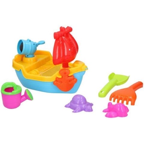 Eddy toys - Zestaw zabawek do piaskownicy 10 el. Statek Eddy toys - Zestaw zabawek do piaskownicy 10 el. Statek