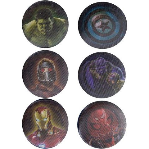 Marvel - Zestaw przypinek Infinity War (6 szt.) Marvel - Zestaw przypinek Infinity War (6 szt.)