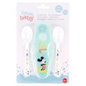 Mickey Mouse - Łyżeczka do karmienia 2 szt + etui (Cool)