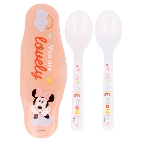 Minnie Mouse - Łyżeczka do karmienia 2 szt + etui (Indigo dreams) Minnie Mouse - Łyżeczka do karmienia 2 szt + etui (Indigo dreams)